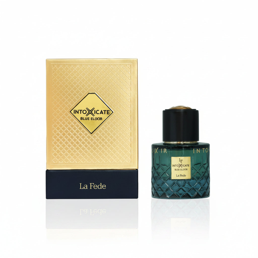 Khadlaj Intoxicate Blue Elixir 100ml - Apa de Parfum Pentru Barbati Fresh-Lemnos