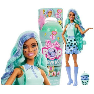 Barbie Pop Reveal Bubble Tea Papusa Barbie Green Tea