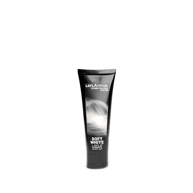 Layla Cosmetics Laylacrygel Soft White - Reconstructie Unghie Hibrida Gel si Acril 30gr