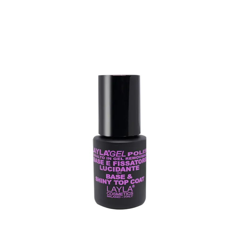 Layla Cosmetics Laylagel Polish Base & Shiny Top -  Baza si Top, 10 ml
