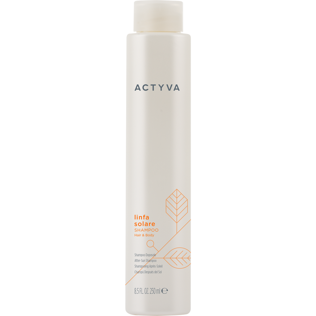 Kemon Actyva Linfa Solare Shampoo - Sampon Hidratant Pentru Par si Corp 250ml