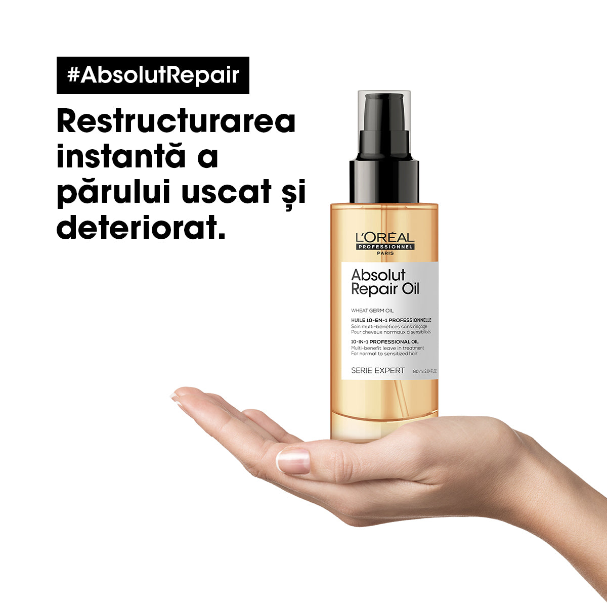L'Oreal Professionnel SE Absolut Repair Ulei 10IN1 90ml - Beauty Lounge