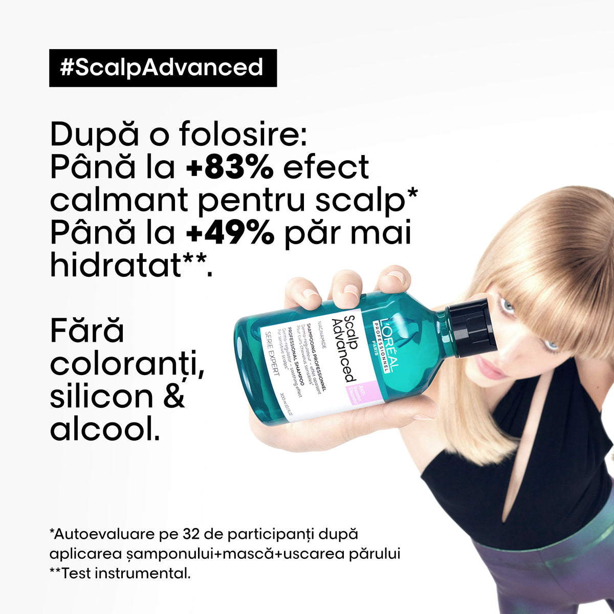 L'Oreal Professionnel SE Scalp Advanced Anti-Discomfort 300ml - Sampon Dermo-Regulator Niacinamide