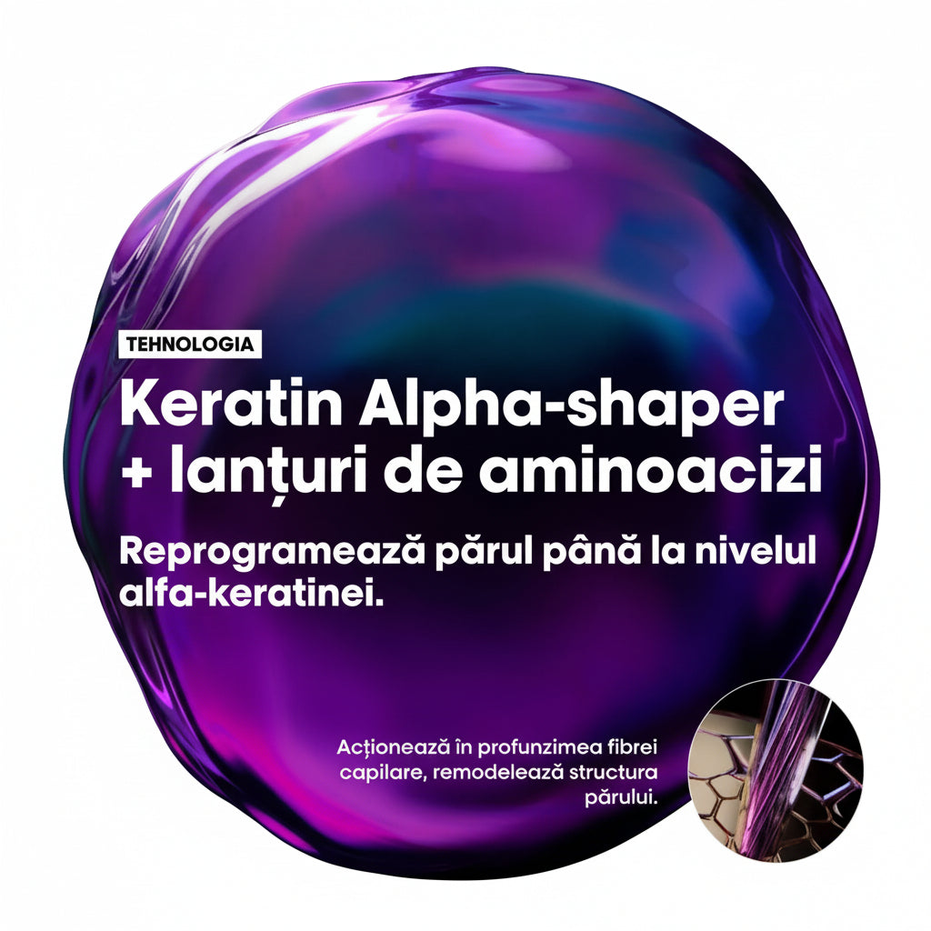 L’Oreal Professionnel Serie Expert Keratin Alpha Sleek 1500ml - Sampon Hidratant Pentru Netezire
