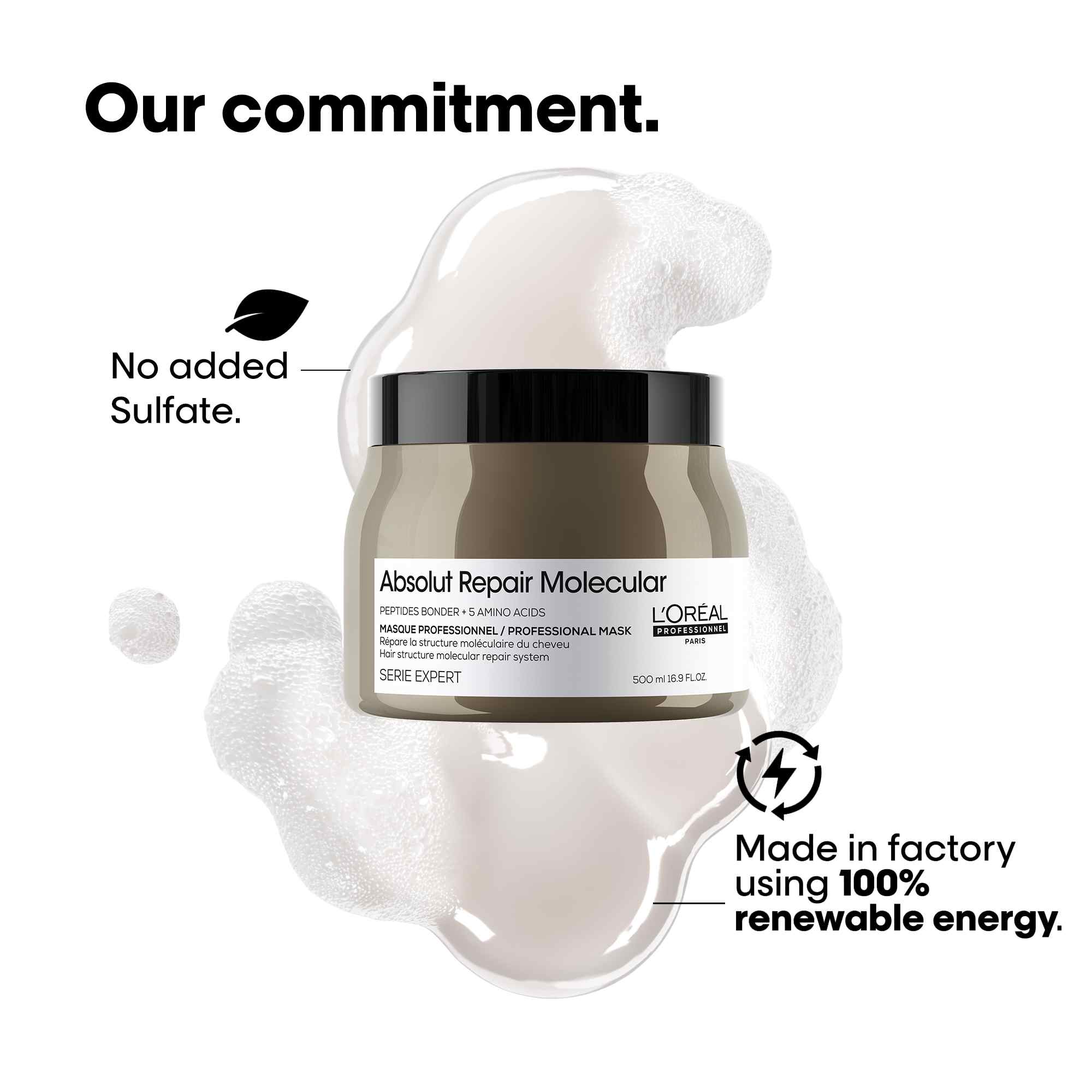 L’Oreal Professionnel SE Absolut Repair Molecular Mask 500ml - Masca Pentru Par Deteriorat