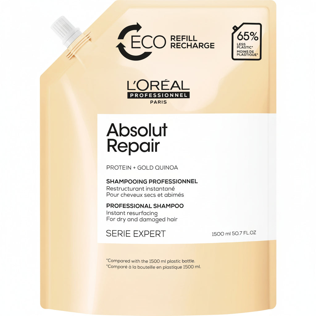 L'Oreal Professionnel SE Absolut Repair 1500ml - Rezerva Sampon Pentru Par Uscat si Deteriorat