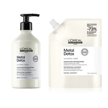 Încarcă imaginea în Galerie, L'Oreal Professionnel SE Metal Detox - Sampon 500ml si Rezerva 500ml

