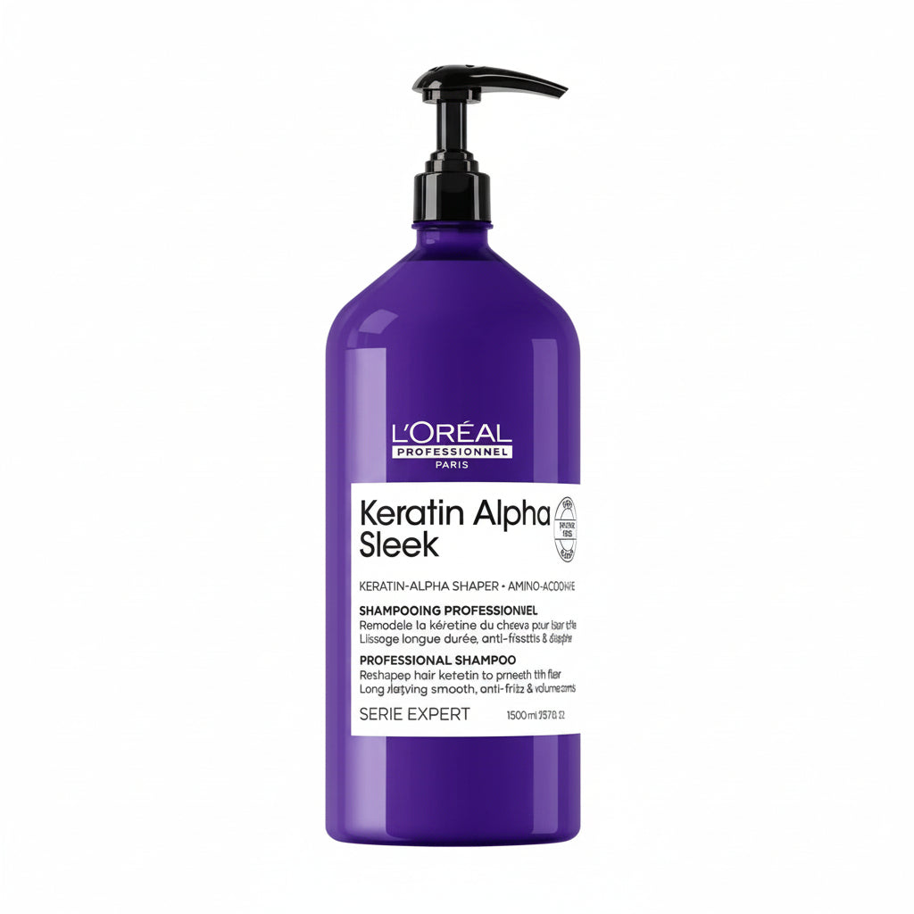 L’Oreal Professionnel Serie Expert Keratin Alpha Sleek 1500ml - Sampon Hidratant Pentru Netezire
