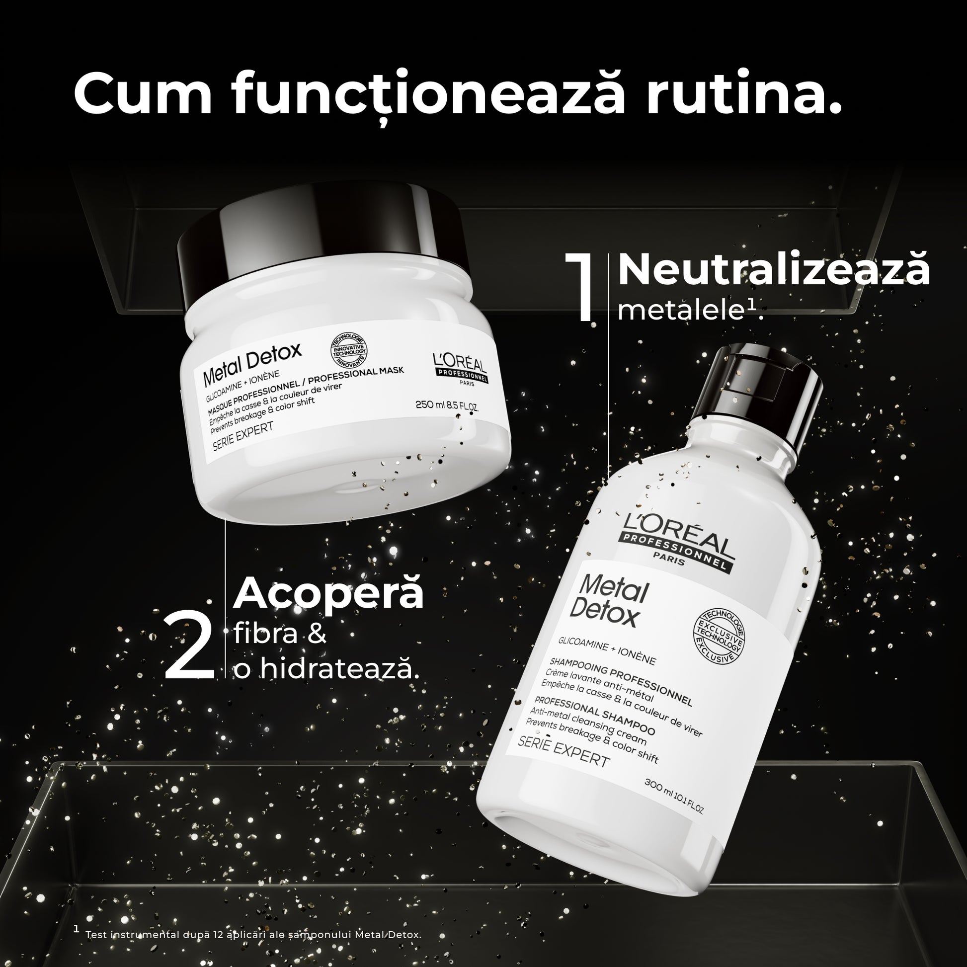 L'Oreal Professionnel Serie Expert Metal Detox Duo - Sampon 300ml + Masca 250ml