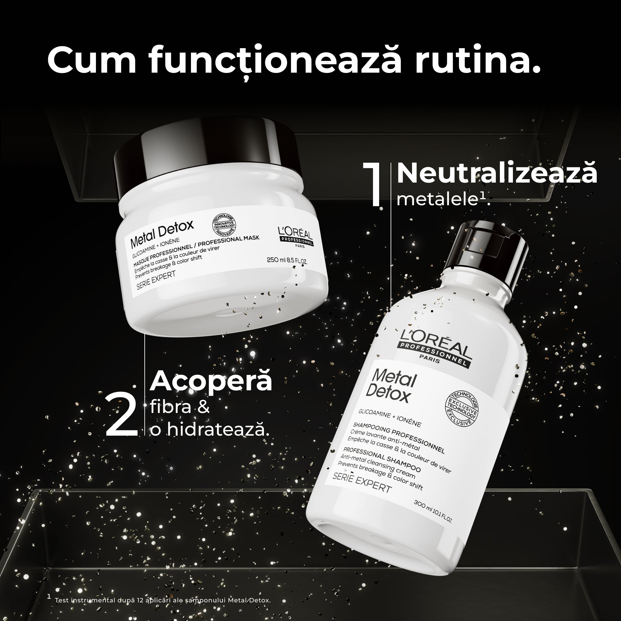 L'Oreal Professionnel Serie Expert Metal Detox Duo - Sampon 300ml + Masca 250ml