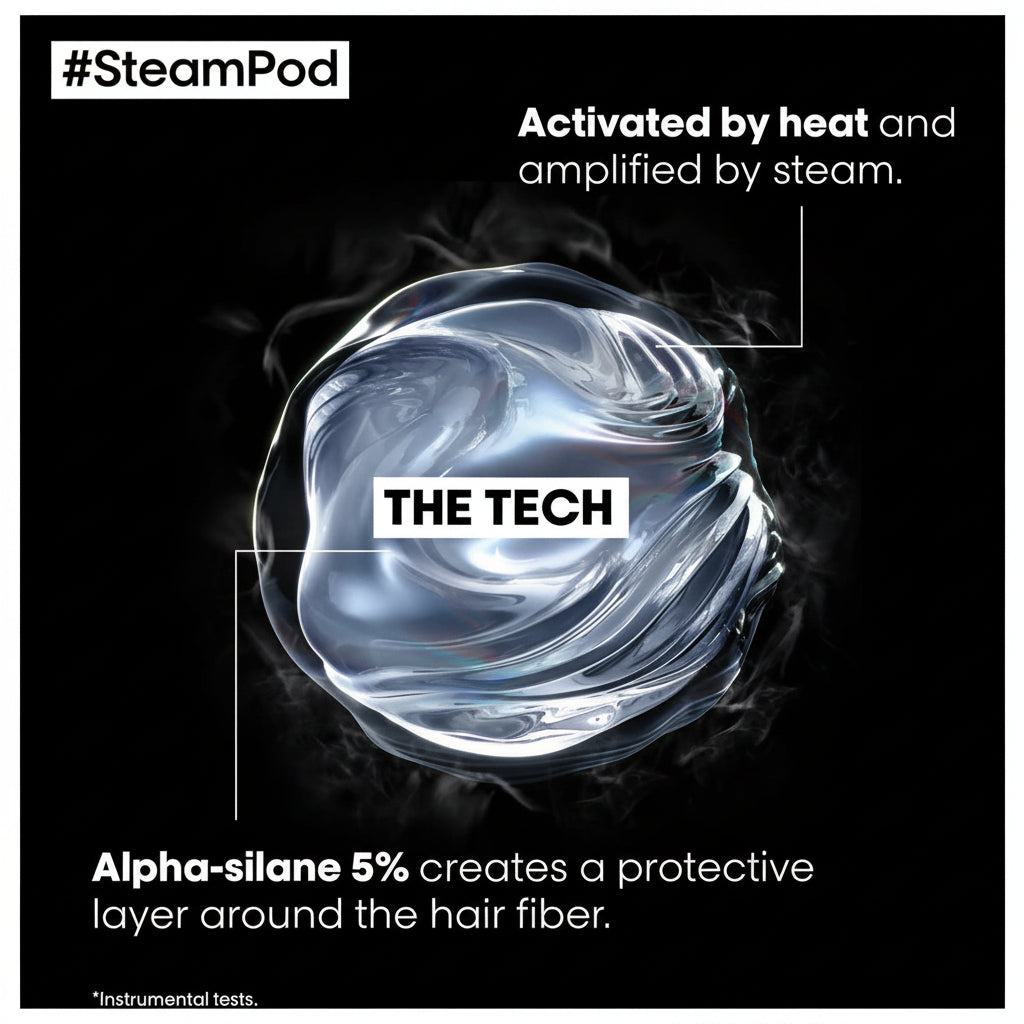 L’Oreal Professionnel SteamPod Smoothing Treatment 50ml - Ser Pentru Netezire si Protectie Termica
