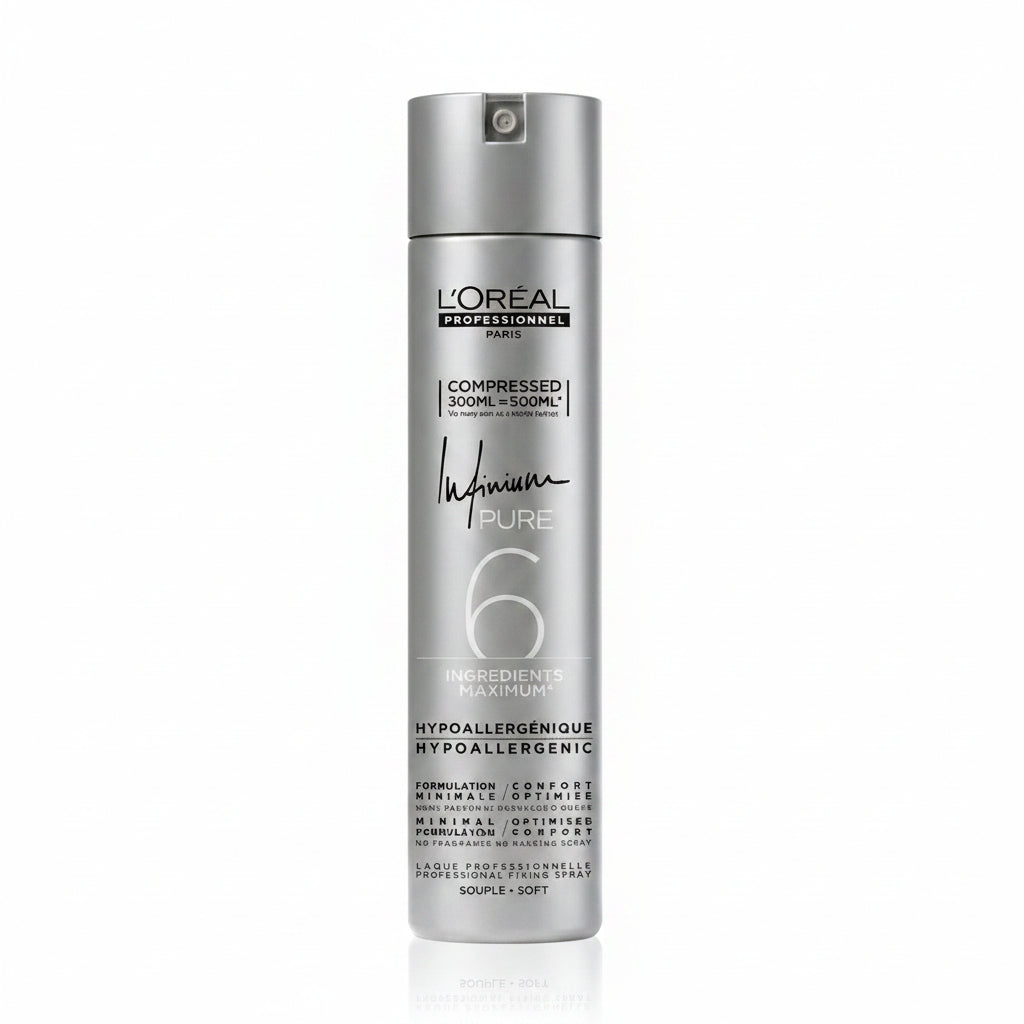 L'Oréal Professionnel Infinium Pure Soft Fixativ 300ml - Fixativ cu Fixare Lejera - Beauty Lounge