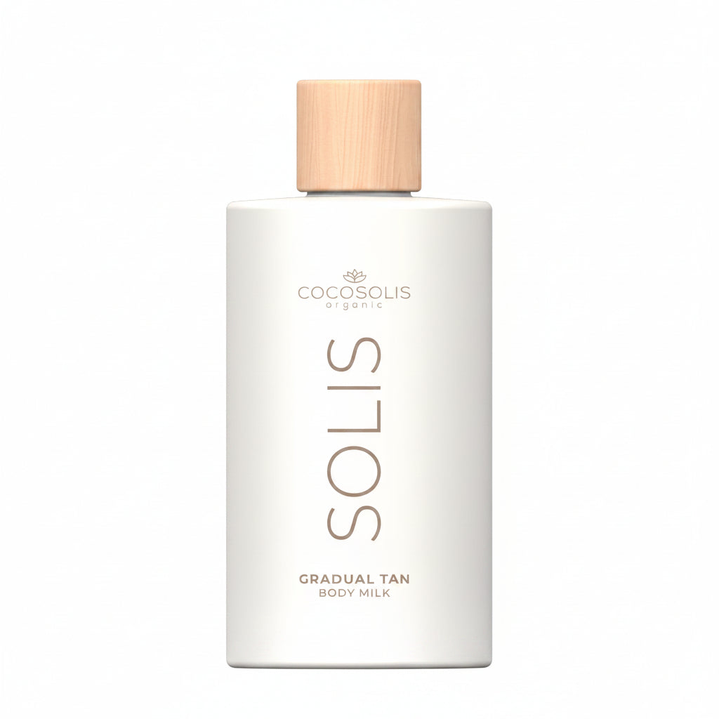 SOLIS Gradual Tan Body Milk este un lapte autobronzant 