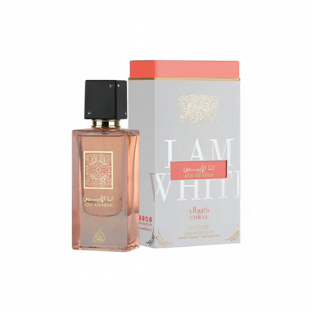 Lattafa Ana Abiyedh Coral 60ml -  Apa de Parfum Pentru Unisex