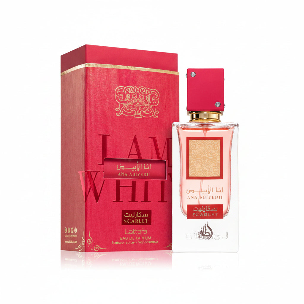 Lattafa Ana Abiyedh Scarlet 60ml - Apa de Parfum Unisex