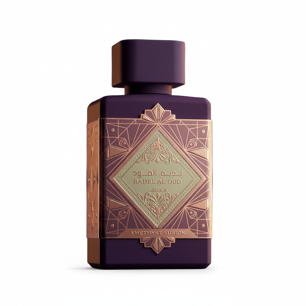 Lattafa Badee Al Oud Amethyst Fusion 100ml - Apa de Parfum Unisex Ambrat-Gourmand