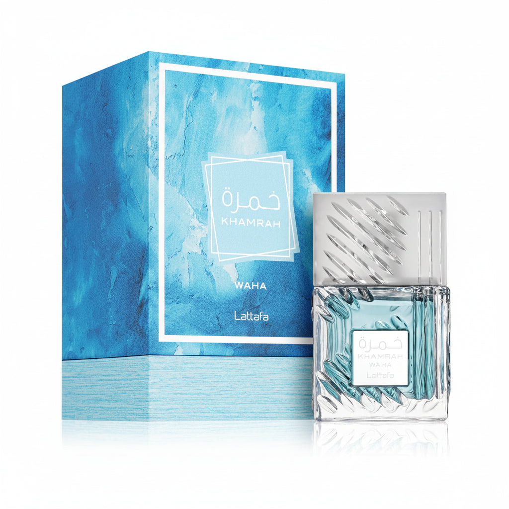 Lattafa Khamrah Waha 100ml - Apa de Parfum Unisex Aromatic-Fresh