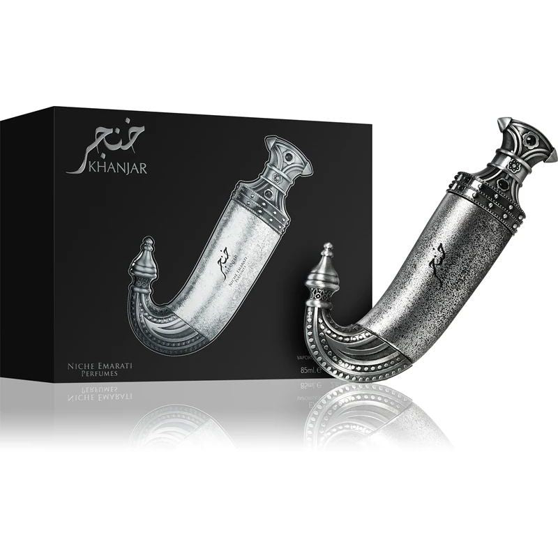 Lattafa Khanjar Niche 100ml – un parfum oriental-condimentat intens si modern, cu un caracter puternic, misterios si usor avangardist