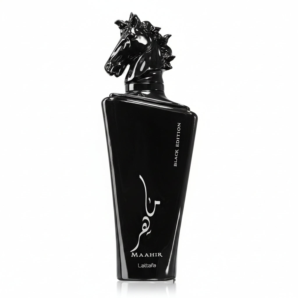 Lattafa Maahir Black Edition 100ml - Apa de Parfum Unisex Condimentat-Lemnos