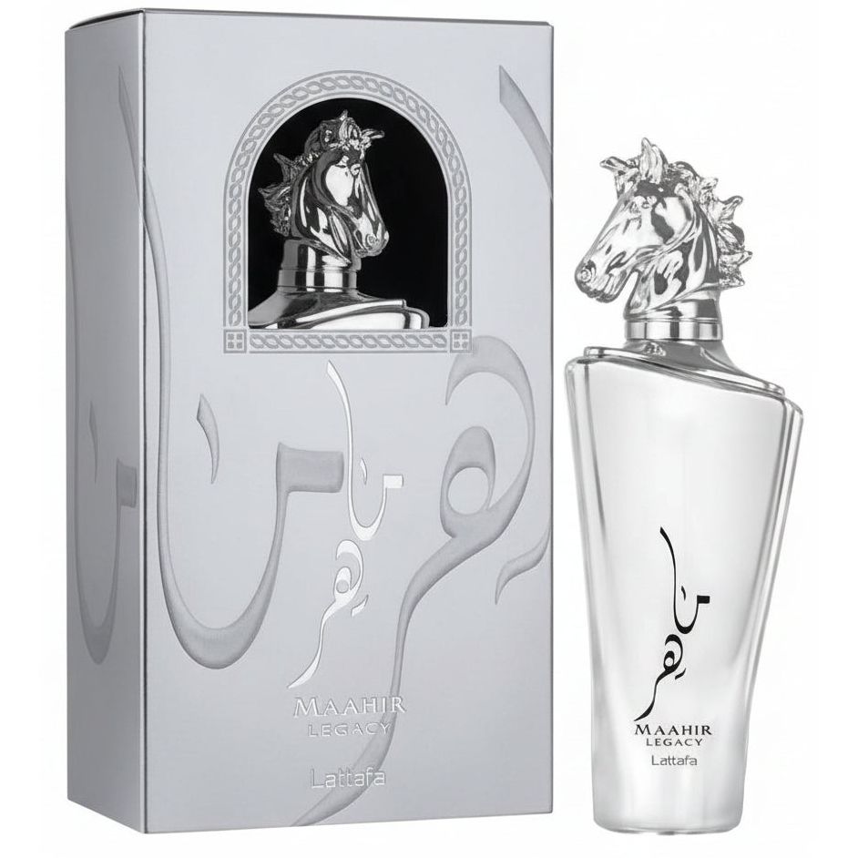 Lattafa Maahir Legacy este o creatie semnata de casa de lux Lattafa Perfumes, un parfum unisex modern, fresh si vibrant, gandit pentru zilele calde