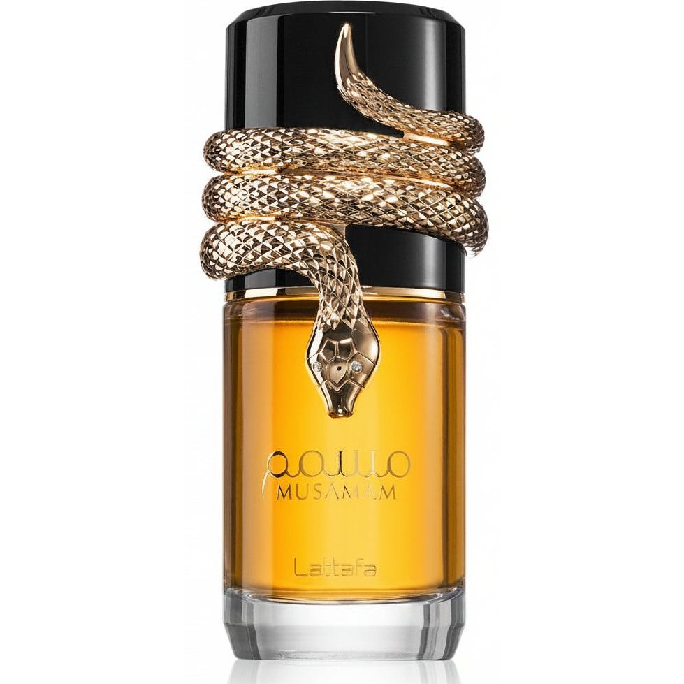 Lattafa Musamam este o creație semnată de casa de lux Lattafa Perfumes, un parfum unisex intens și sofisticat