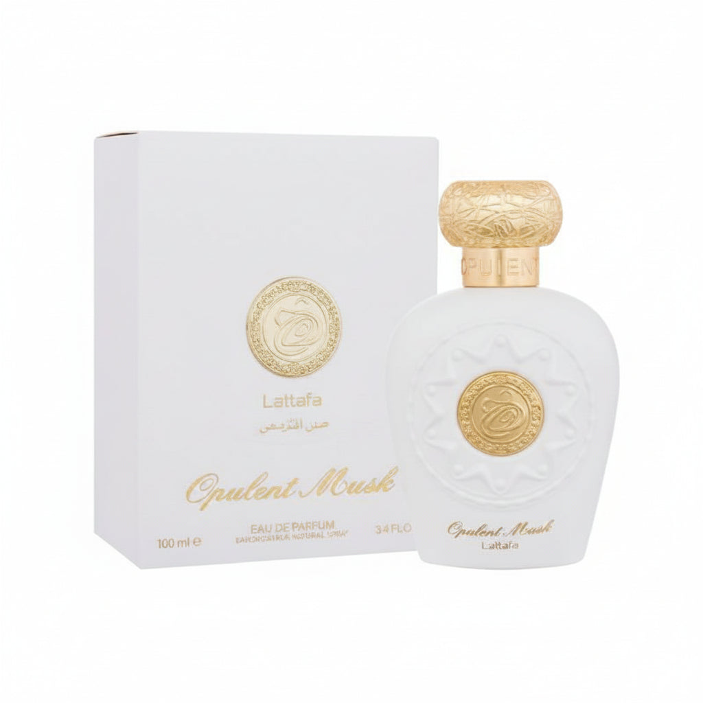 Opulent Musk de la Lattafa este un parfum arabesc unisex, cu un caracter oriental-lemnos și o eleganță sofisticată.