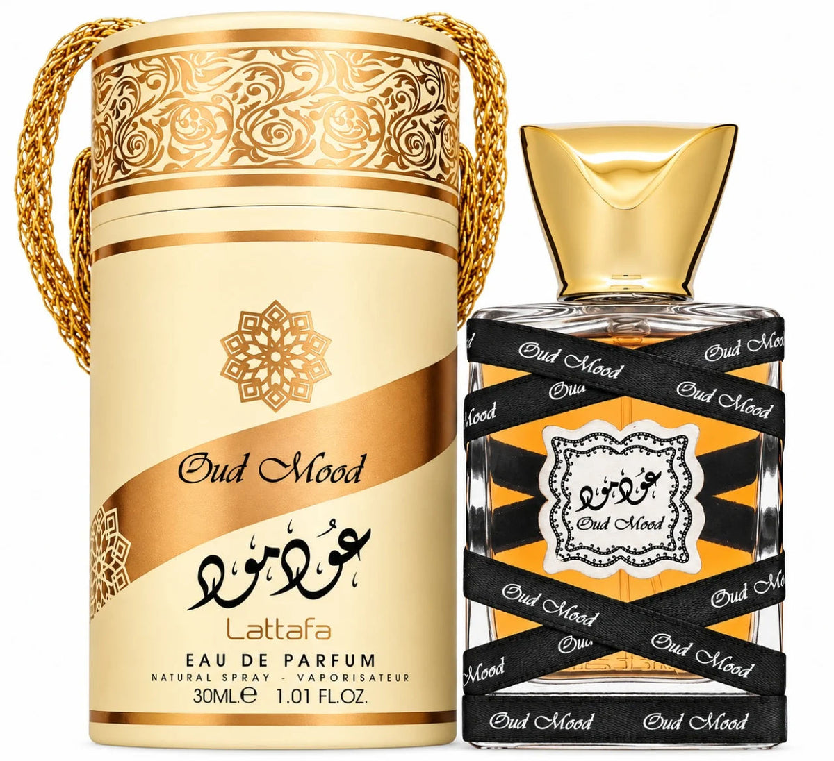 Lattafa Oud Mood 30ml - Apa de Parfum Unisex Oriental-Condimentat