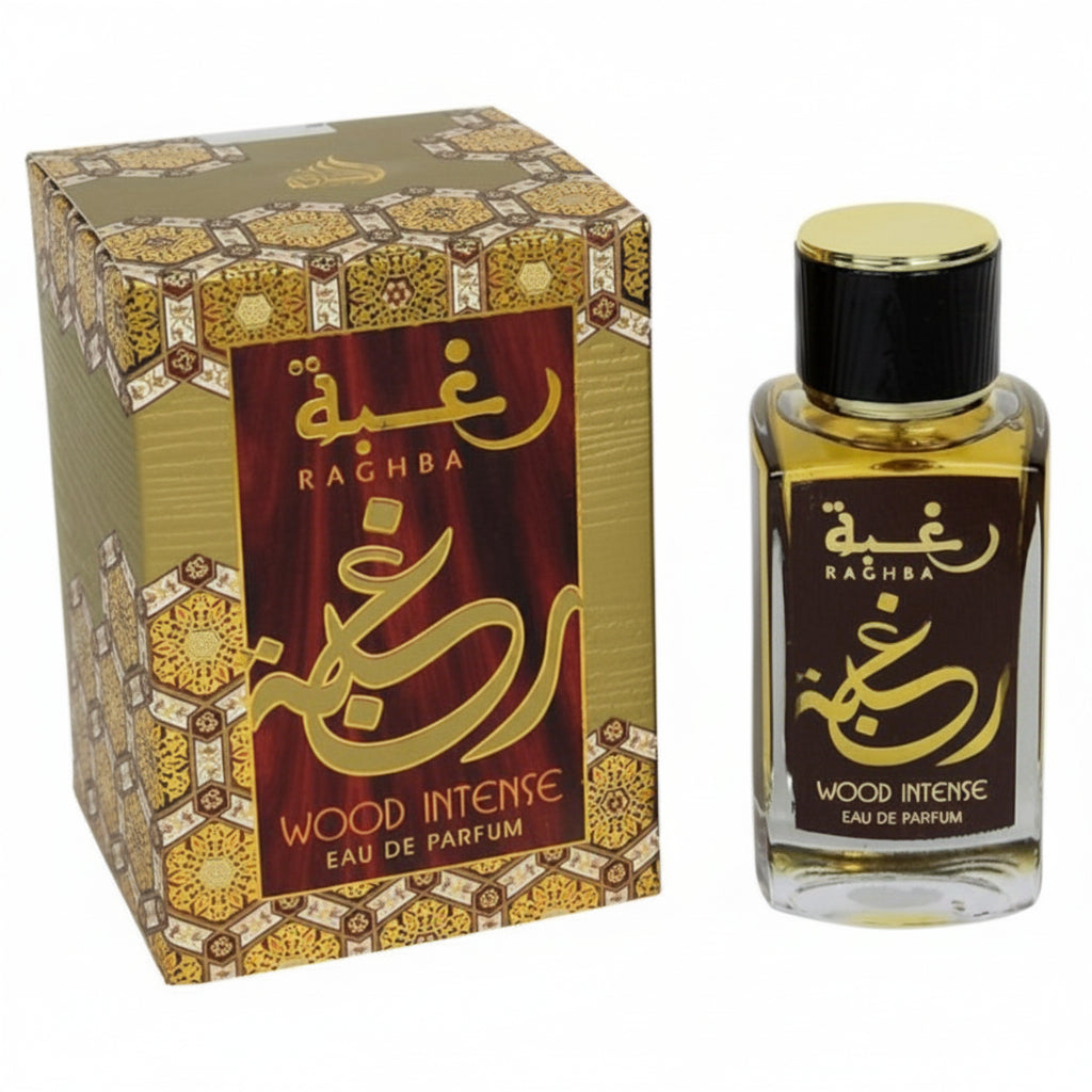 Lattafa Raghba Wood Intense - Apa de Parfum Unisex