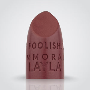 Layla Cosmetics Immoral Shine Lipstick No 7 Pool Night - Ruj Intens Hidratant