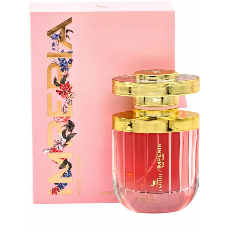 Le Gazelle Imperia Pink 100ml – un parfum feminin delicat si luminos, cu un caracter floral-fructat modern si elegant.