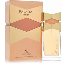 Încarcă imaginea în Galerie, Le Gazelle Palatial For Her 100ml – un parfum feminin elegant si senzual, cu o compozitie dulce-florala si accente gurmande fine, creat pentru a evidentia rafinamentul si feminitatea moderna.
