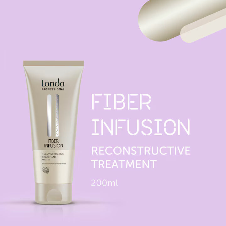 Londa Fiber Infusion Keratin Treatment 200ml - Tratament Regenerant Par Deteriorat si Reparare Fibra - Beauty Lounge