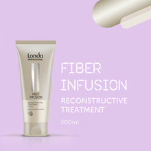 Încarcă imaginea în Galerie, Londa Fiber Infusion Keratin Treatment 200ml - Tratament Regenerant Par Deteriorat si Reparare Fibra - Beauty Lounge
