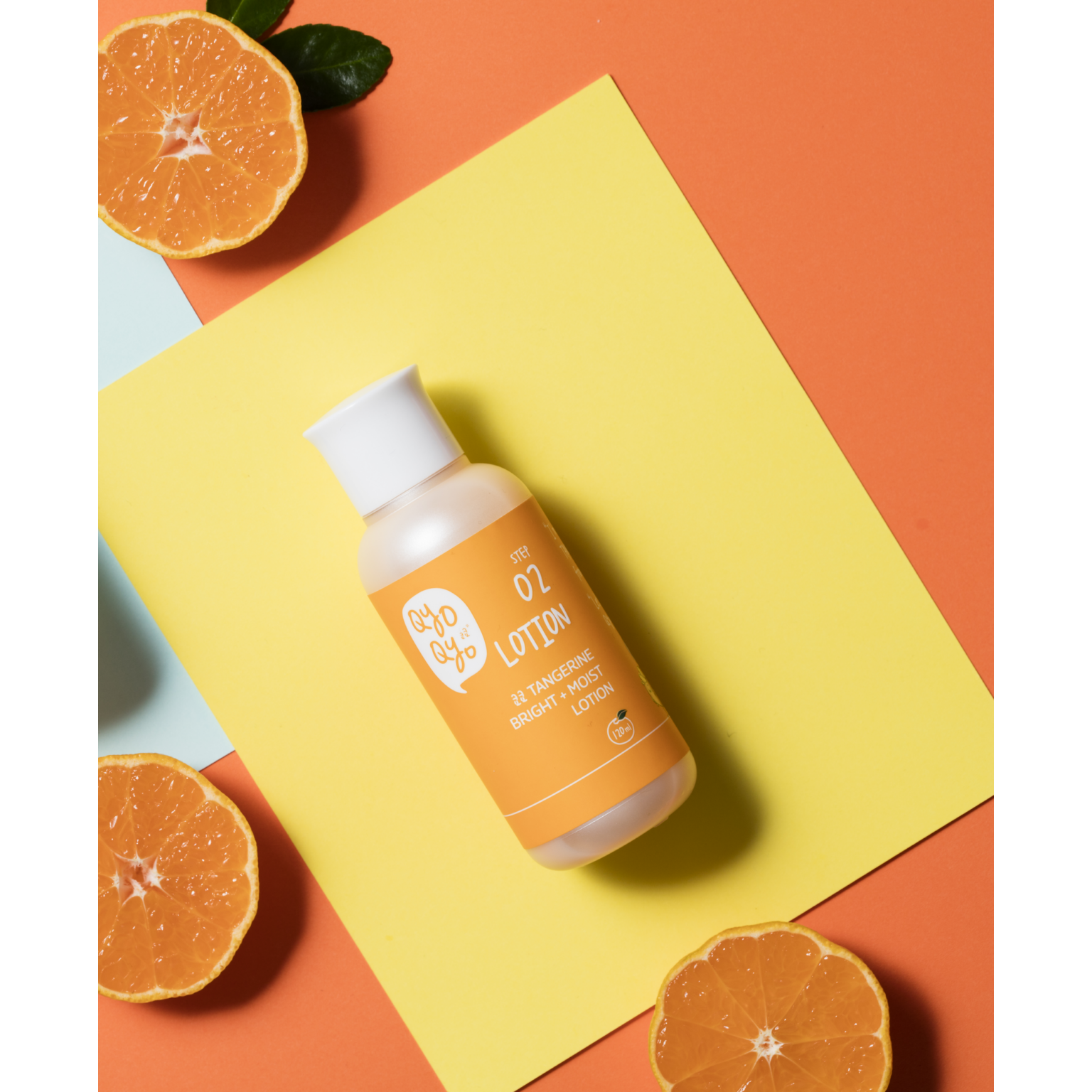 QyoQyo Tangerine Bright and Moist 120 ml - Lotiune