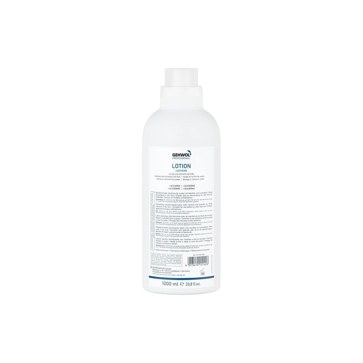 Gehwol Lotion 1000ml - Lotiune Pentru Curatarea si Dezinfectarea Picioarelor