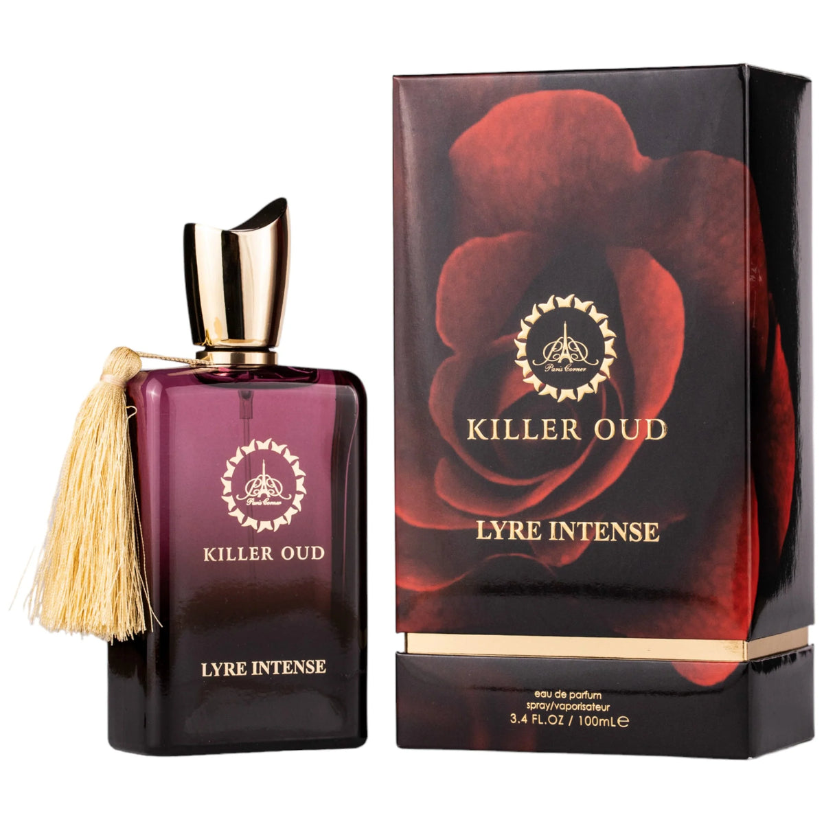 Paris Corner Killer oud Lyre Intense 100ml - Apa de Parfum Pentru Femei