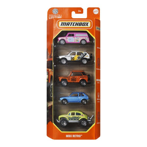 Matchbox Set 5 Masinute Metalice Mbx Retro