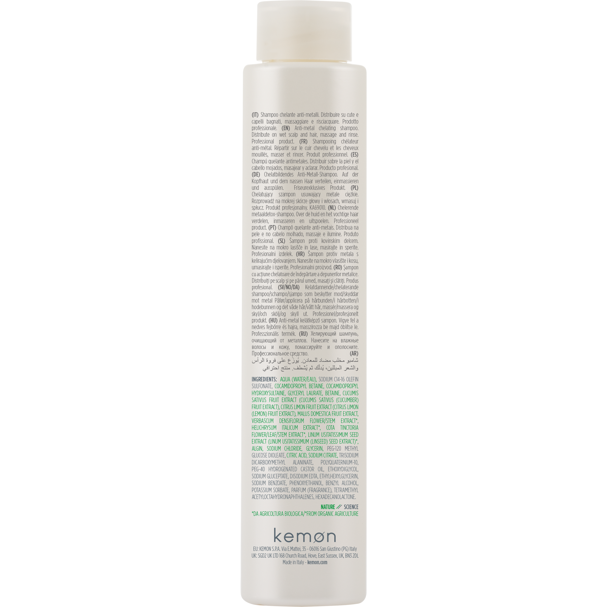 Kemon Actyva M Detox Metal - Sampon Pentru Indepartarea Metalelor 250ml