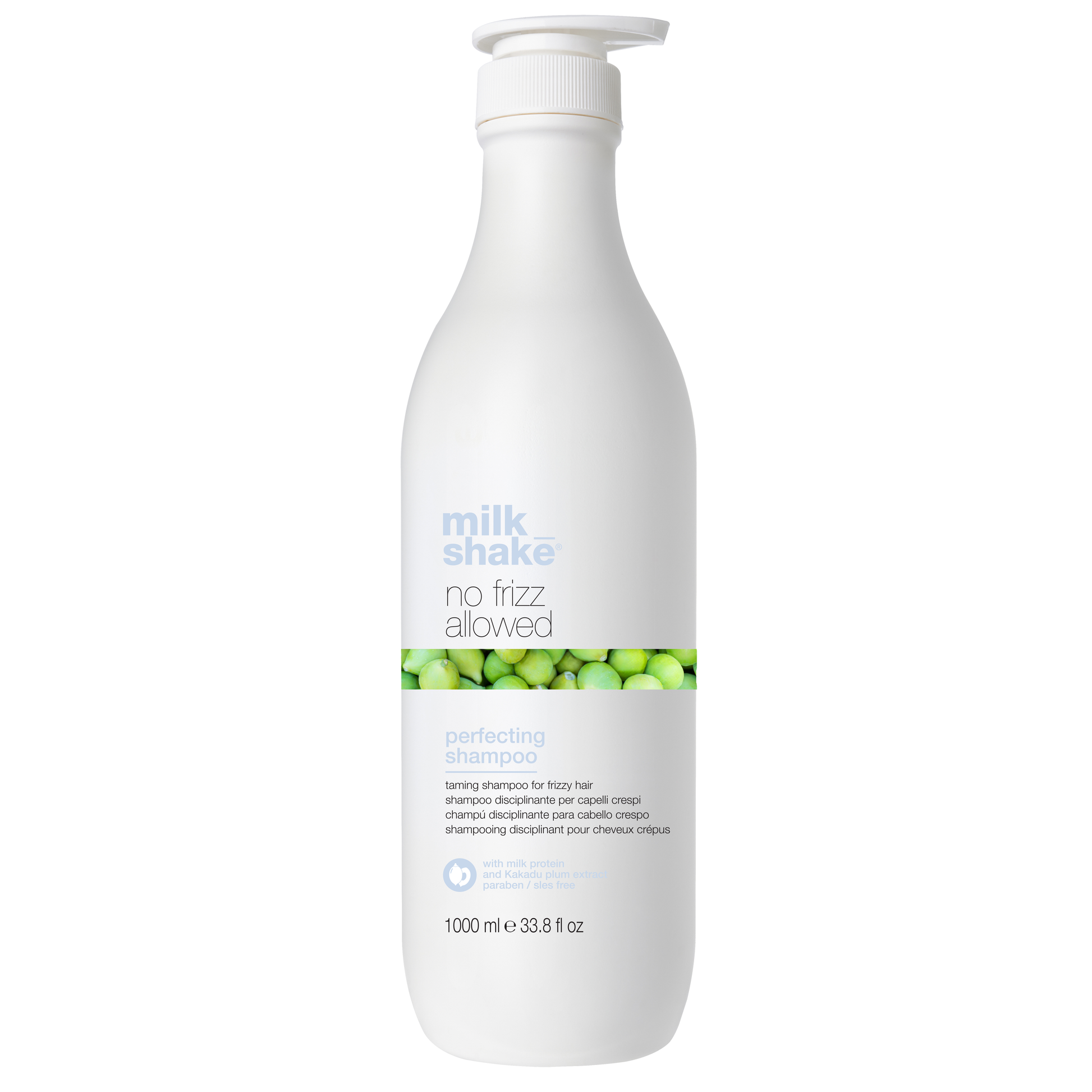 MilkShake No Frizz Allowed Perfecting Shampoo - Sampon Anti-electrizare 1000ml - Beauty Lounge