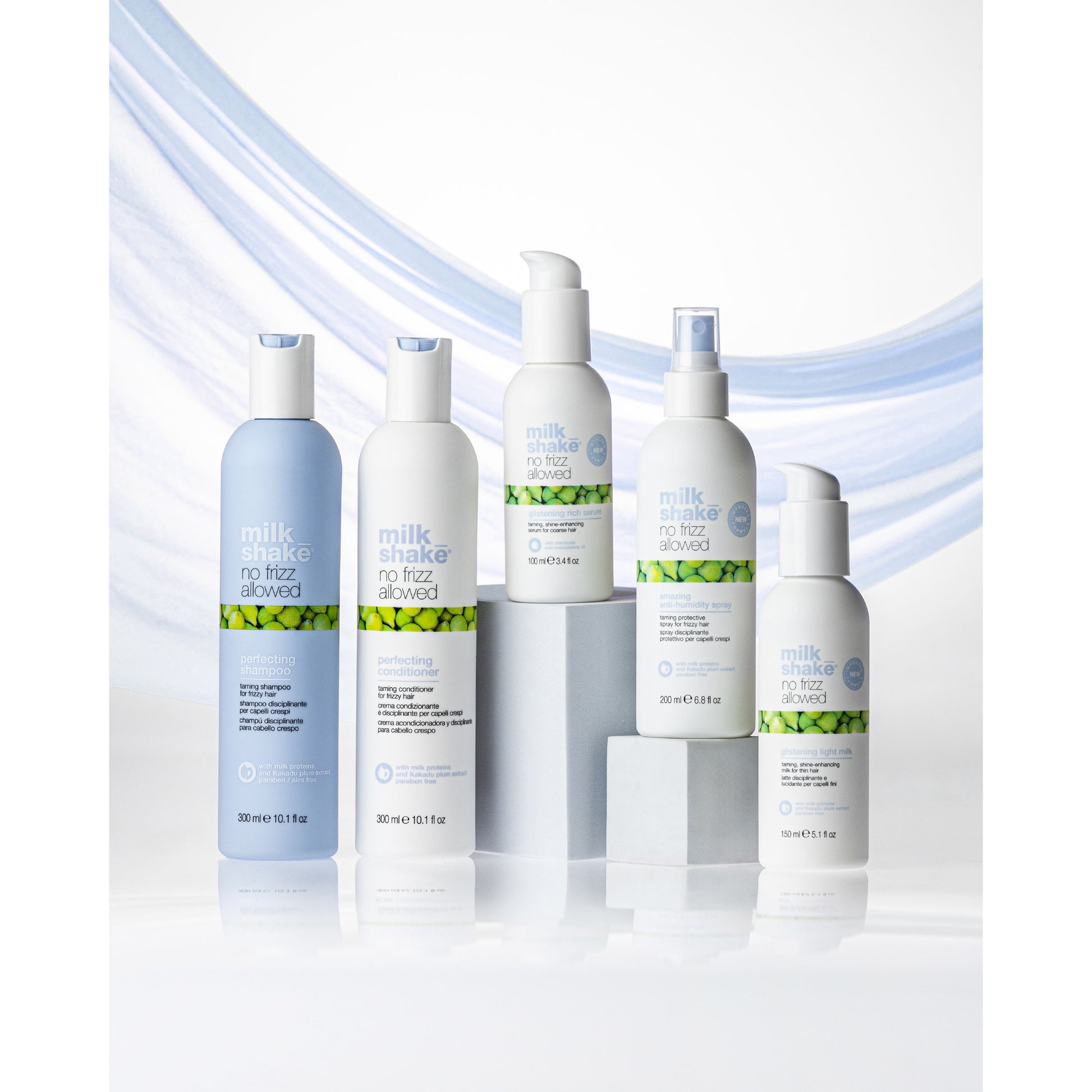 MilkShake No Frizz Allowed Amazing Anti-humidity - Spray Anti-electrizare 300ml - Beauty Lounge