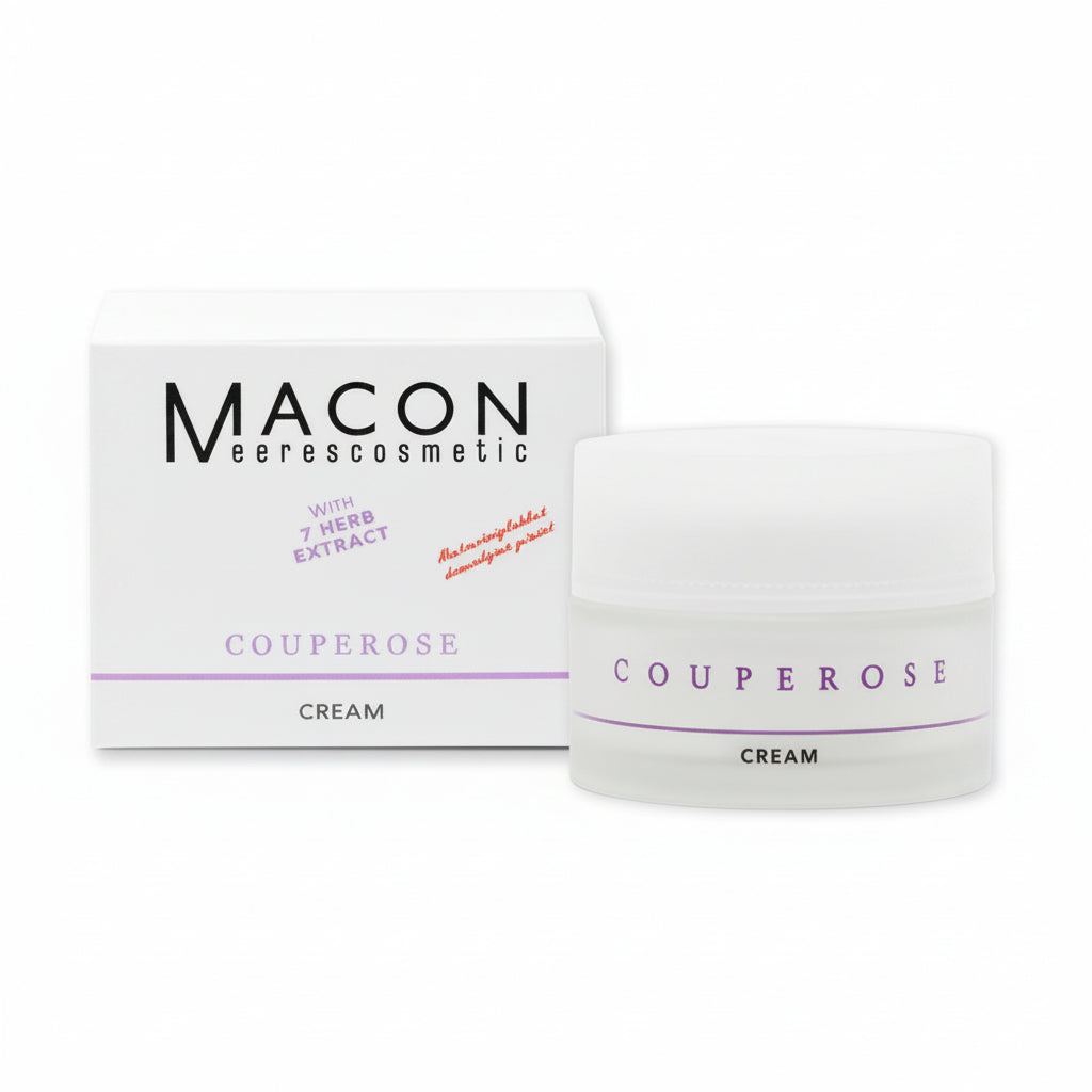 Macon Couperose Cream 50ml - Crema de Fata cu 7 Plante Medicinale