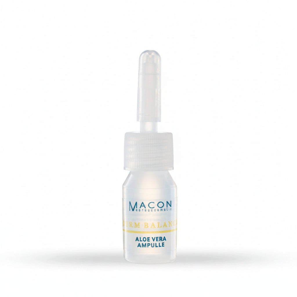 Macon Derm Balance Ampoule Concentrate 5x3ml - Fiole Concentrate cu Extract de Aloe Vera