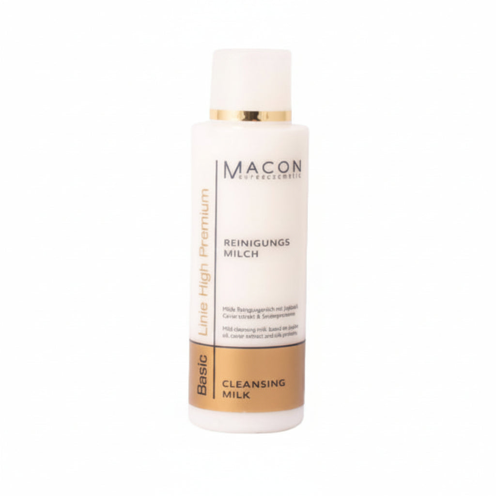 Macon High Premium Cleasing Milk 200ml - Lapte Demachiant Pentru Ten Normal si Mixt