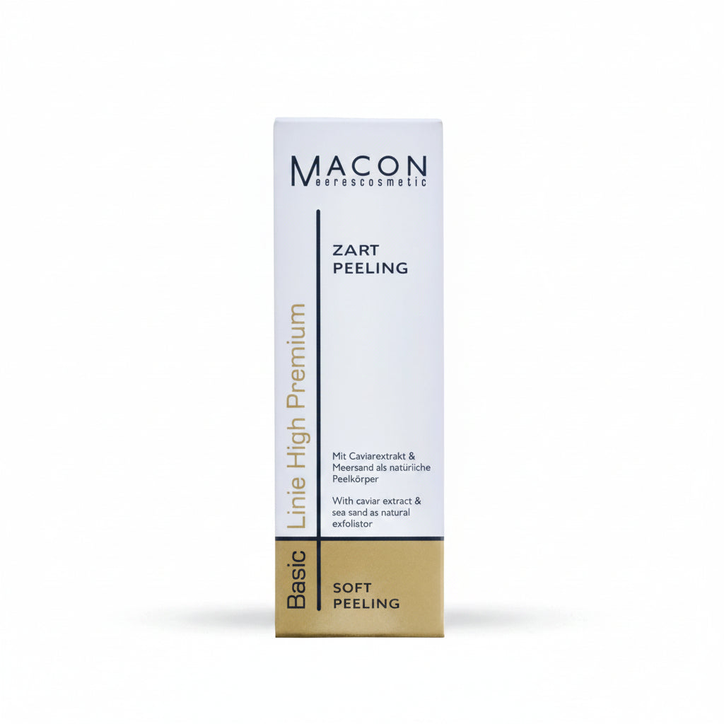 Macon High Premium Soft Peeling Cream 50ml - Exfoliant Fin Pentru Luminozitate
