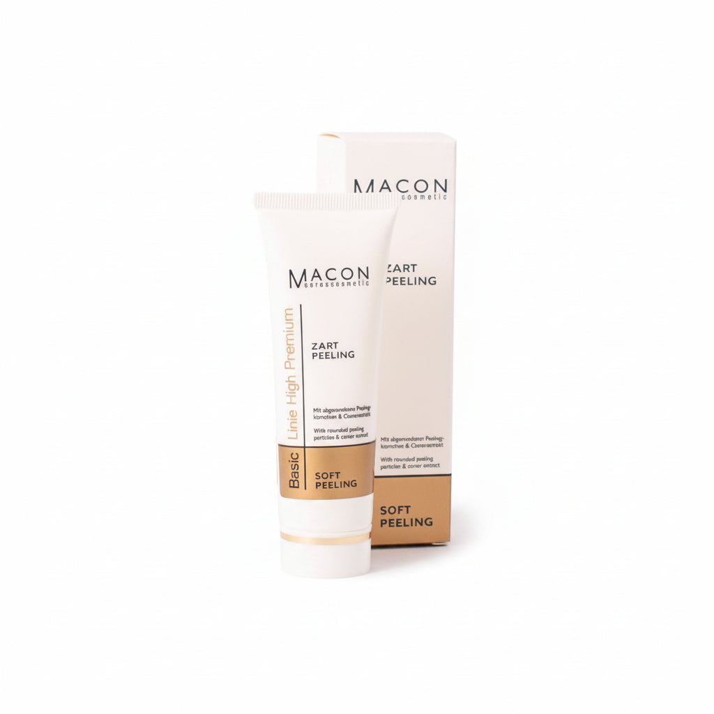 Macon High Premium Soft Peeling Cream 50ml - Exfoliant Fin Pentru Luminozitate