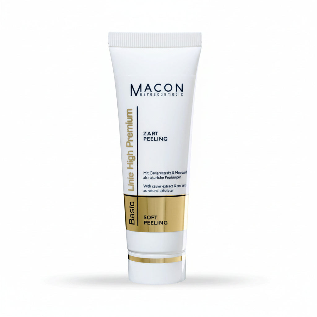 Macon High Premium Soft Peeling Cream 50ml - Exfoliant Fin Pentru Luminozitate