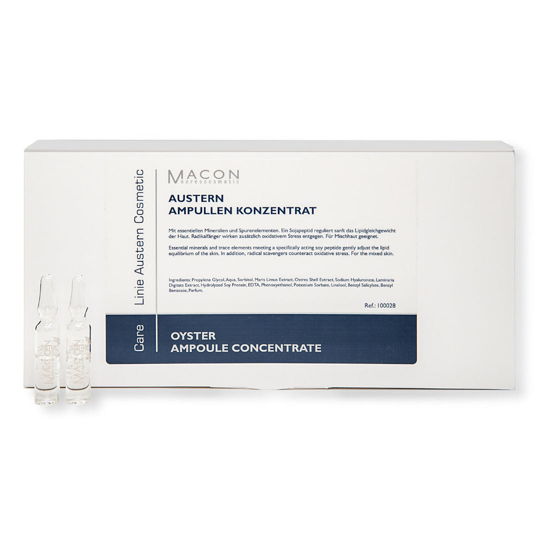 Macon Oyster Austern Ampoule Concentrate 10*1.5ml - Fiole cu Extract de Stridii