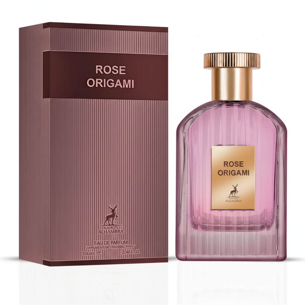 Maison Alhambra Rose Origami 100ml - Apa de Parfum Unisex Oriental-Floral