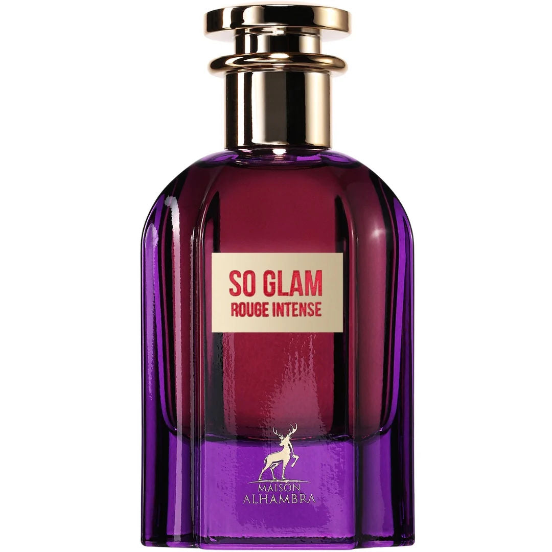 Maison Alhambra So Glam Rouge Intense 100ml - Apa de Parfum Pentru Femei Floral-Gurmand