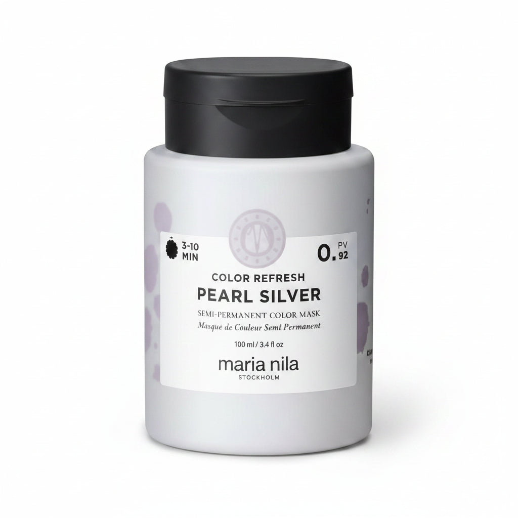 Maria Nila Colour Refresh 0.92 Pearl Silver 100ml - Masca Nuantatoare Argintie - Beauty Lounge